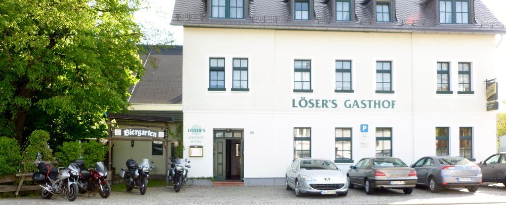Loser'S Gasthof Hotel Olbernhau Bagian luar foto