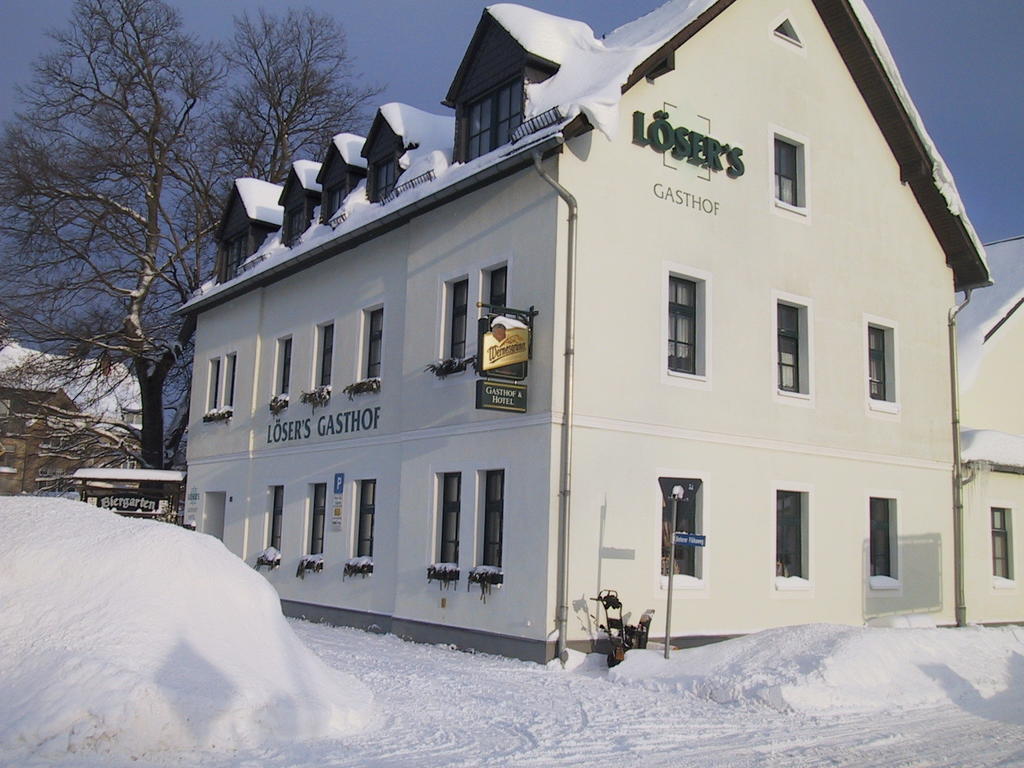 Loser'S Gasthof Hotel Olbernhau Bagian luar foto