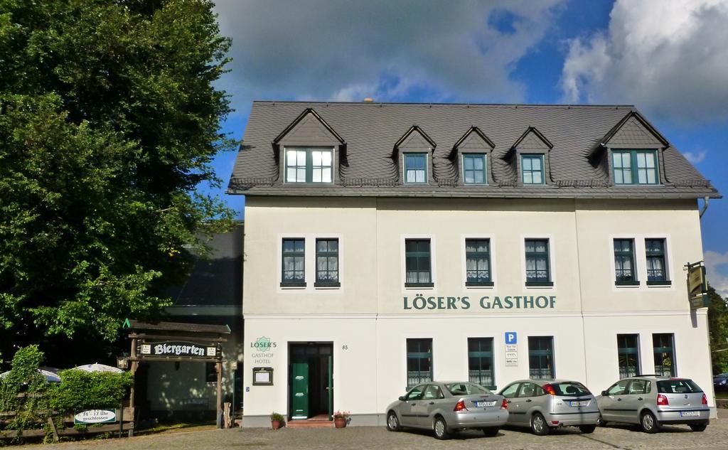 Loser'S Gasthof Hotel Olbernhau Bagian luar foto