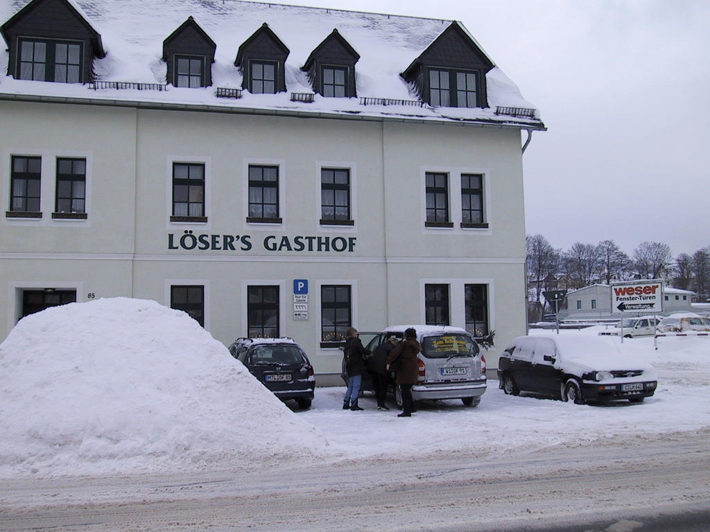 Loser'S Gasthof Hotel Olbernhau Bagian luar foto
